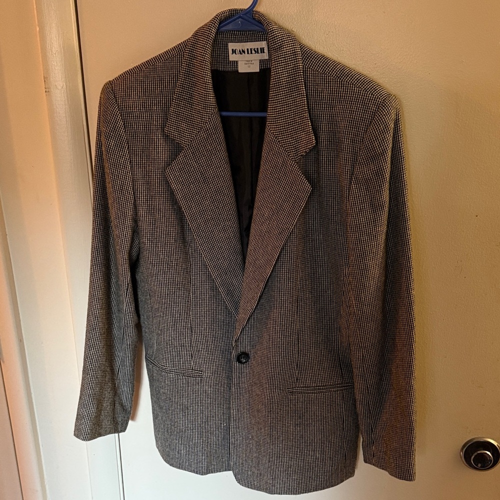 Joan Leslie Classic Brown Blazer
